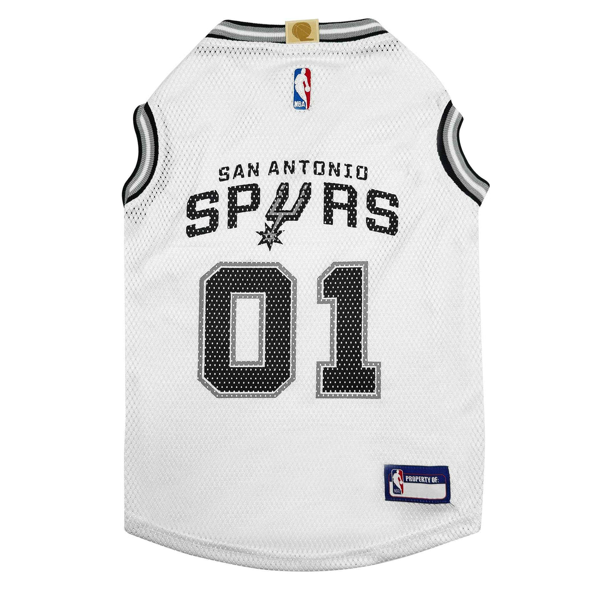 NBA San Antonio Spurs Road Basketball Dog Jersey