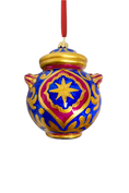 Load image into Gallery viewer, Star of Sicilia Jar Glass Christmas Ornament
