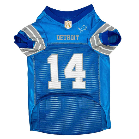 NFL Detroit Lions Amon-Ra St. Brown Striped Mesh Dog Jersey