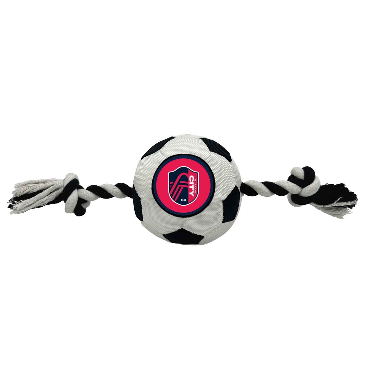 St. Louis City SC Soccer Ball Rope Toy