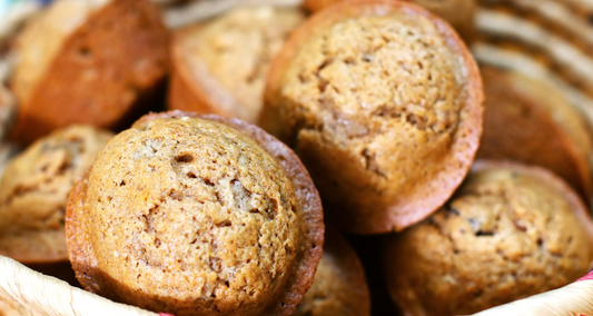 Organic Sweet Potato Muffins for Dogs and Soft