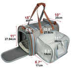 Mr. Peanut's Gold Series Standard Size Airline Compliant Expandable Pet Carrier