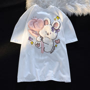 Fluffy Tulip Bunny T-Shirt 
