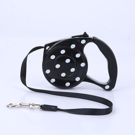 Polka Dot Retractable Dog Leash - Southlake Paws
