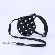 Polka Dot Retractable Dog Leash