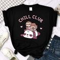 Load image into Gallery viewer, Kawaii "Chill Club" T-Shirt 
