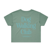 Dog Walking Club Crop Top | Gift for Dog Lovers & Pup Owners