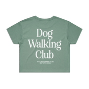 Dog Walking Club Crop Top | Gift for Dog Lovers & Pup Owners