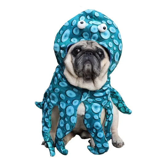 Halloween Octopus Dog Costume