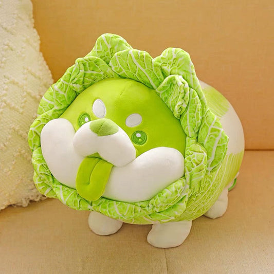 Cabbage Shiba Inu Plushie 