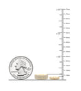 Load image into Gallery viewer, OLIVE & CHAIN Diamond Cigar Band - Yellow Gold, 2mm, 7.0
