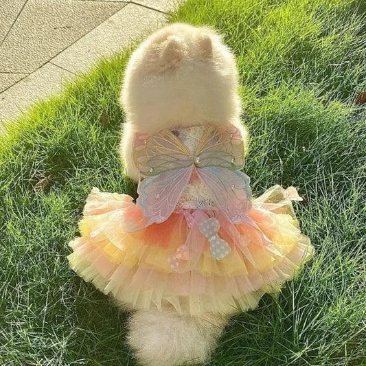Enchanting Butterfly Dog Dress - Southlake Paws
