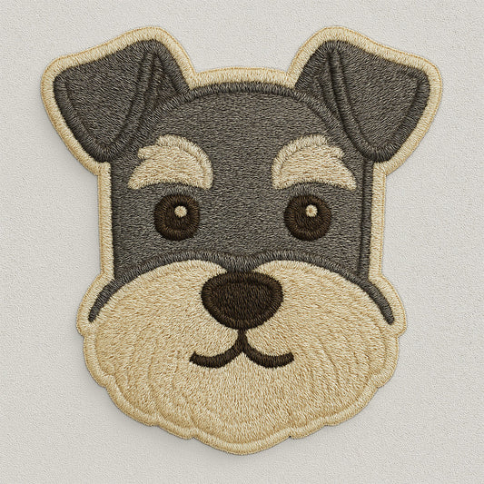 Nooee Pet Dog & Cat Face Patch – Decorative Self-Adhesive Patch (Choose Your Breed)
