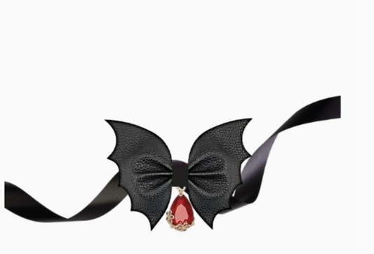 Batty & Fabulous Ribbon Boo-tie Necklace - image 2