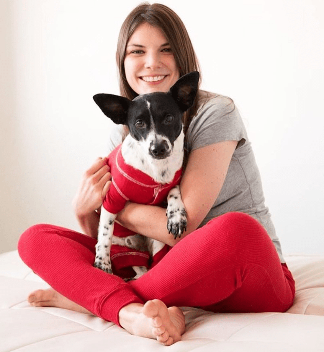 Red Thermal Pajamas - Southlake Paws