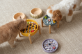Load image into Gallery viewer, [Macaroni] Slow Feeder Dog Bowls - Yellow / Frozen Blue / Purple
