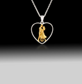 Load image into Gallery viewer, Dancing Forever Necklace - 925 Sterling Silver 18k Gold Plated
