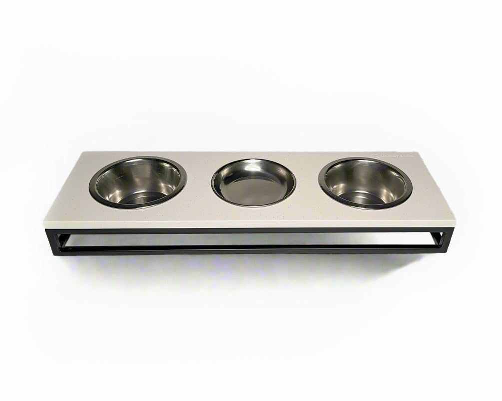Three Bowls Lunch Bar for Cats - Southlake Paws