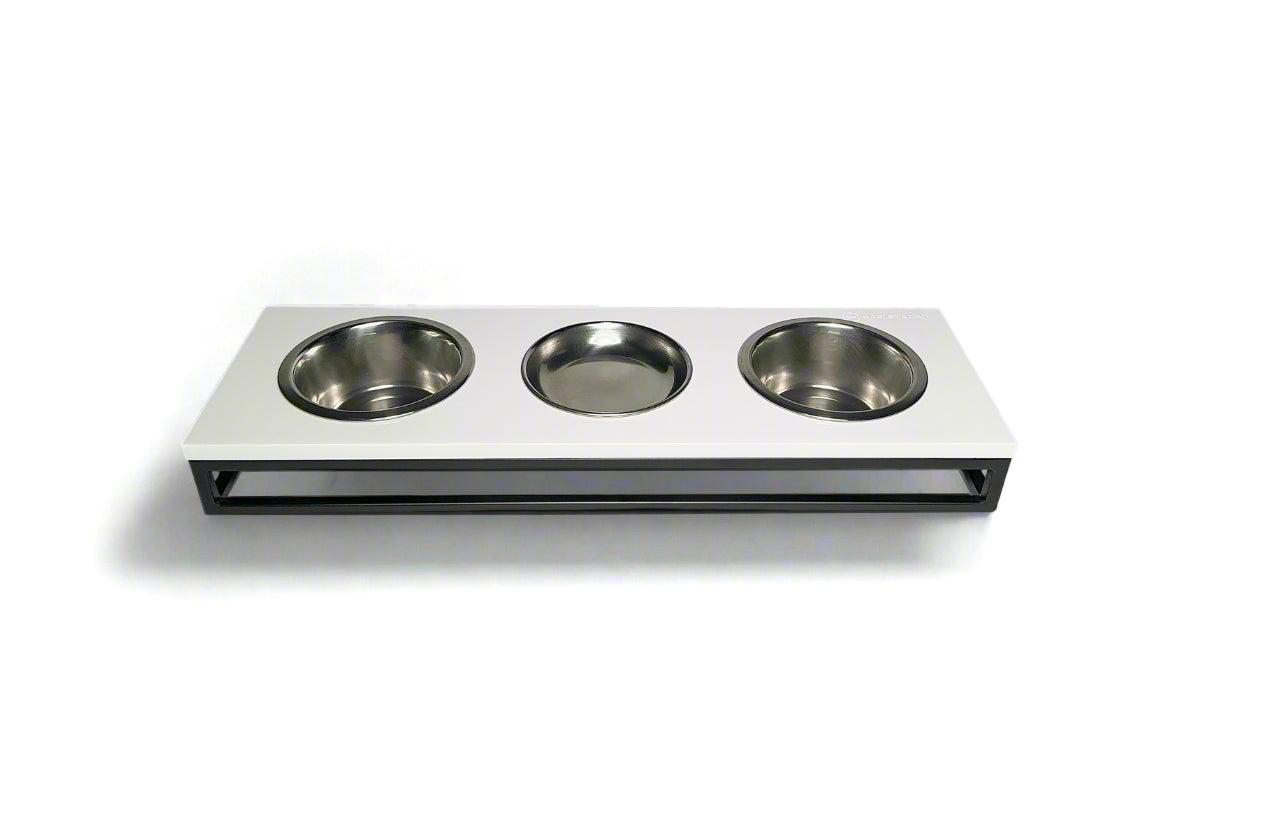 Three Bowls Lunch Bar for Cats - Southlake Paws