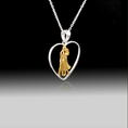 Load image into Gallery viewer, Dancing Forever Necklace - 925 Sterling Silver 18k Gold Plated
