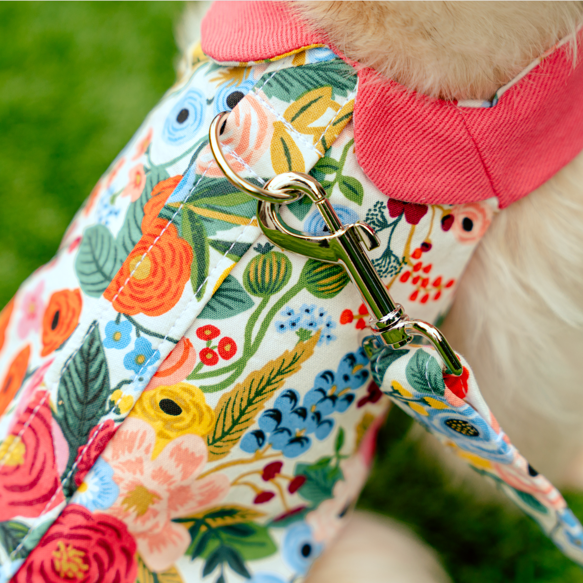 Floral Burst Harness in Cherry Blossom Pink