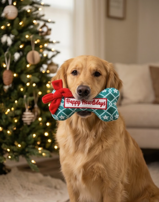 Holiday Bones | Christmas Dog Toys
