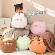 Cute Animal Cushion Plushies 