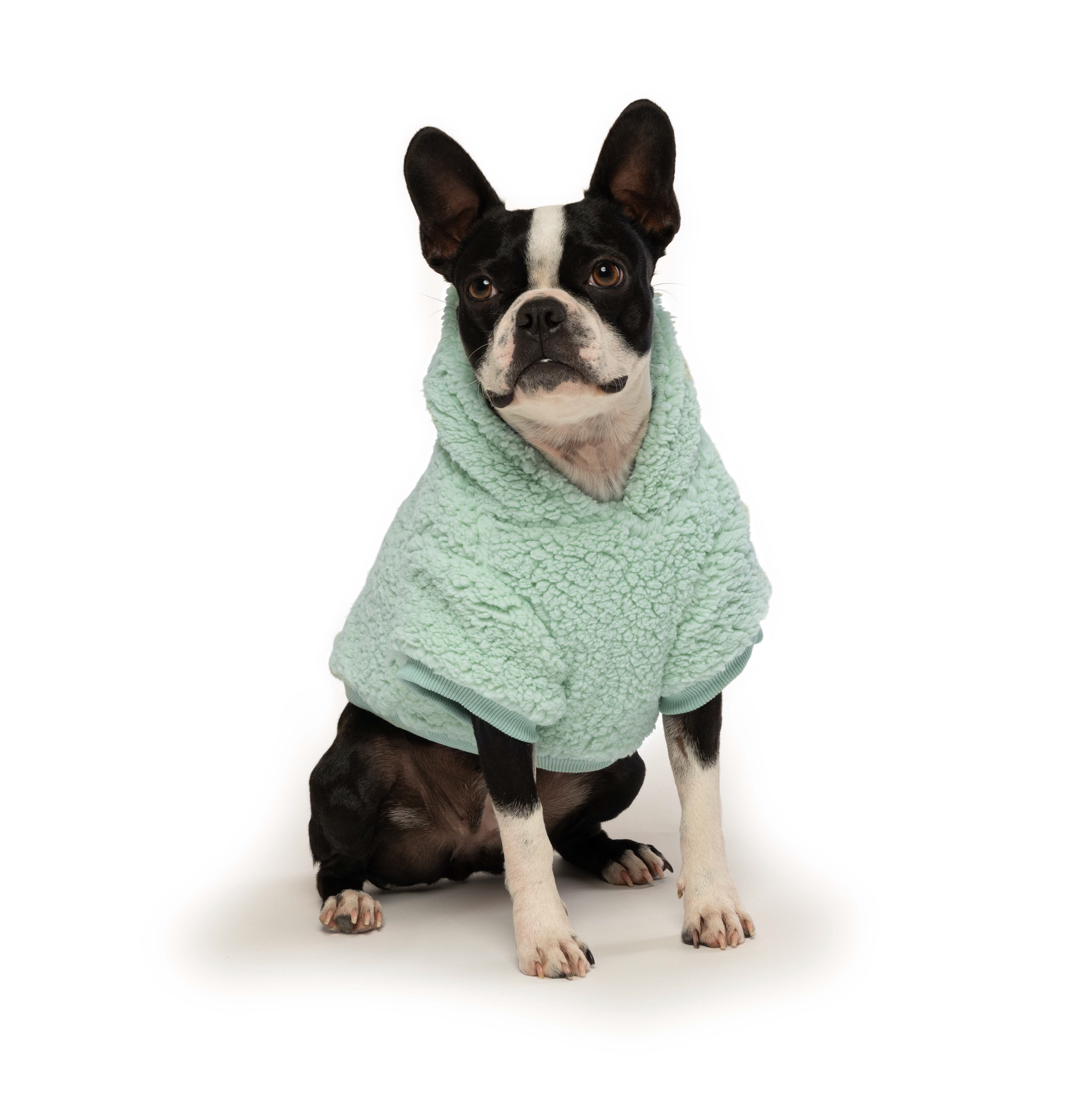Seafoam Sherpa Hoodie - Southlake Paws
