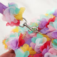 Load image into Gallery viewer, Dainty Flower Dog Harness & Leash Set
