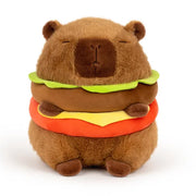Capybara Hamburger Plushie 