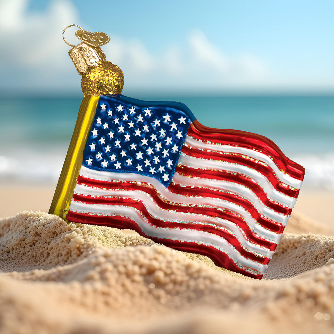 Star-spangled Banner Ornament - Southlake Paws