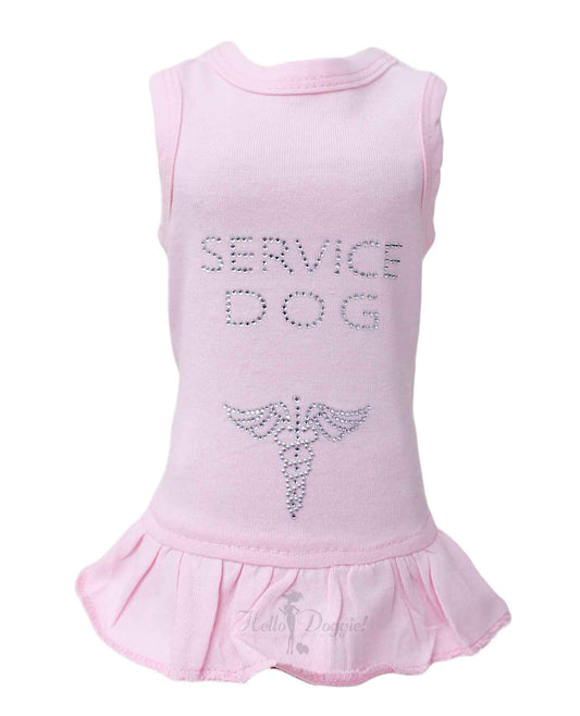 Hello Doggie Service Dog Crystal Dress