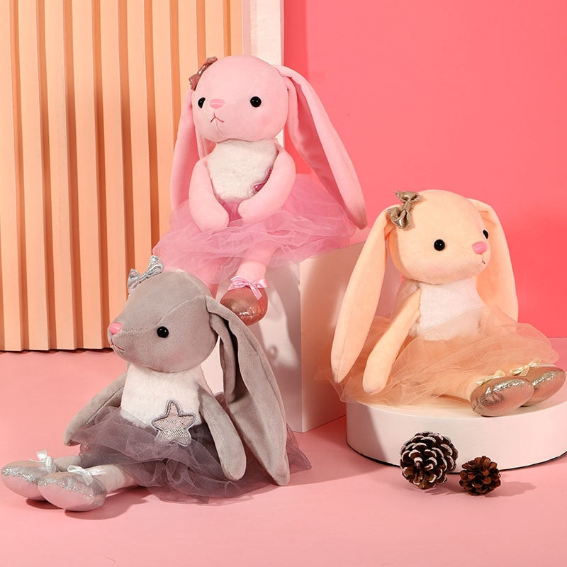 Ballerina Bunny Plushies 