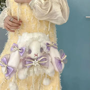 Bunny & Bows Plushie Purse 