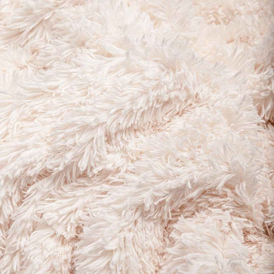Hello Doggie Shag Throw Handmade blanket