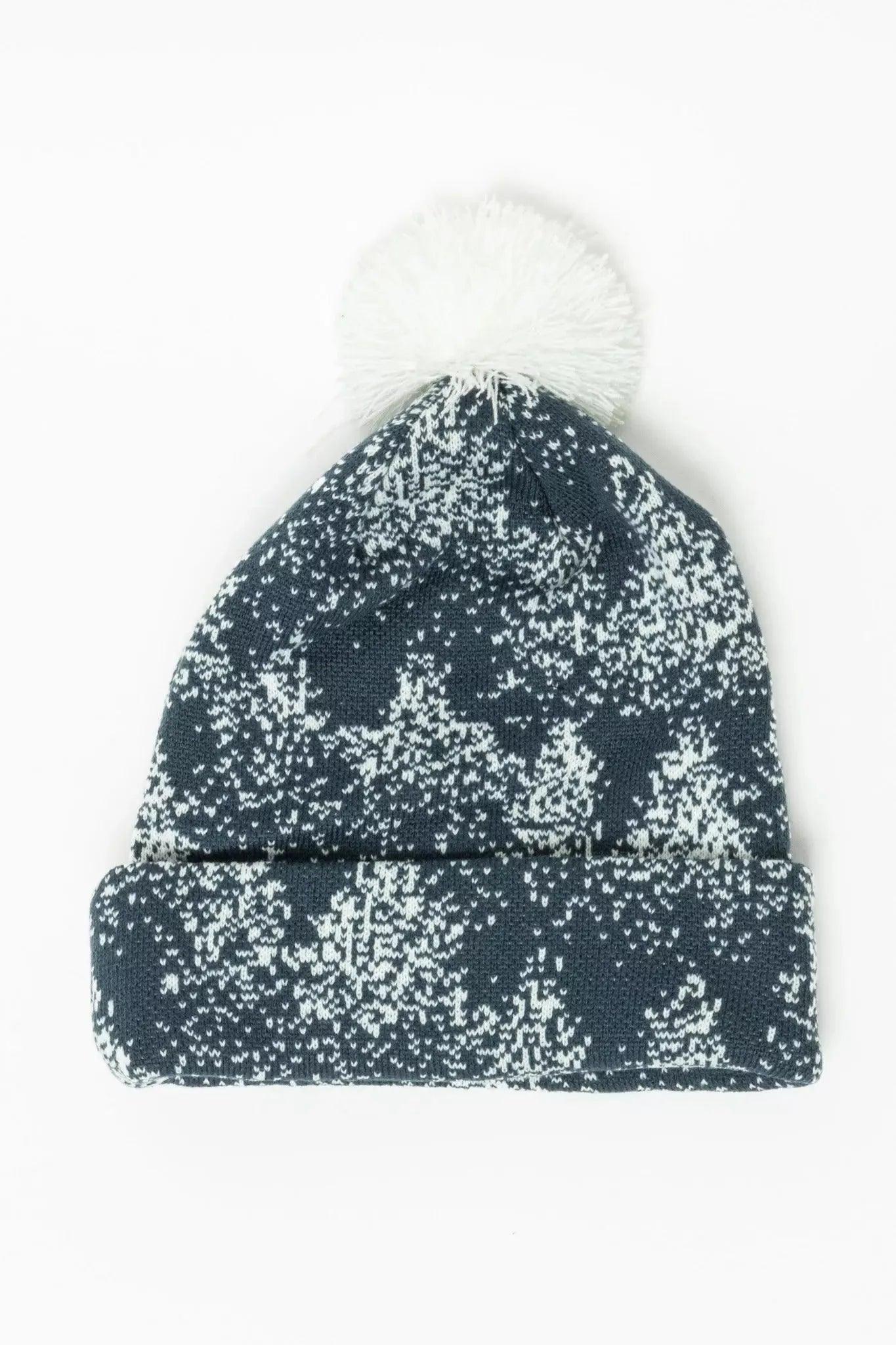 Siberian Spruce Winter Hat with Pom Pom - Southlake Paws