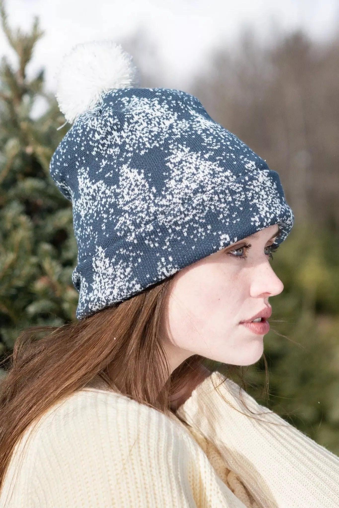 Siberian Spruce Winter Hat with Pom Pom - Southlake Paws