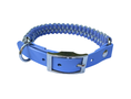 Load image into Gallery viewer, Fishtail Hand Braided Dog Collar in Lavender & Smoke - Southlake Paws
