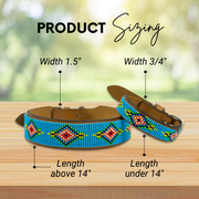 Blue Vogue Sambboho dog collar