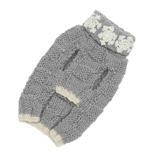 Up Country Snowflake Basketweave Sweater Pet Accessory