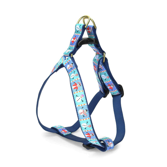 Up Country Snowman Dog Cast Brass Dog Harness