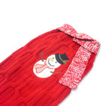 Snowman Scarf Sweater