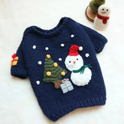 Snowman Dog Sweater