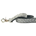 Load image into Gallery viewer, Soho Loft Black & Gray Velvet Essential Dog Leash
