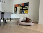 Cloud-Faux Fur Canopy Bed