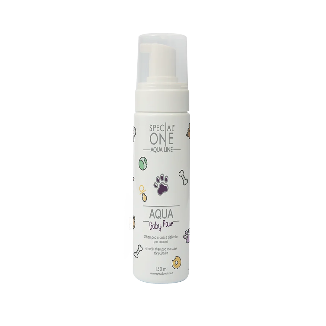 Aqua Baby Paw Foaming Shampoo 150 ml by Special One professional dog grooming tool Southlake Paws