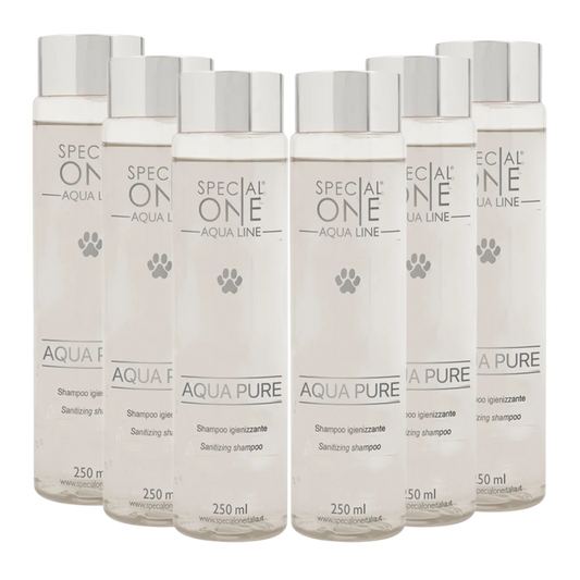 Aqua Pure Shampoo Box of 6 250 ml by Special One professional dog grooming tool Southlake Paws
