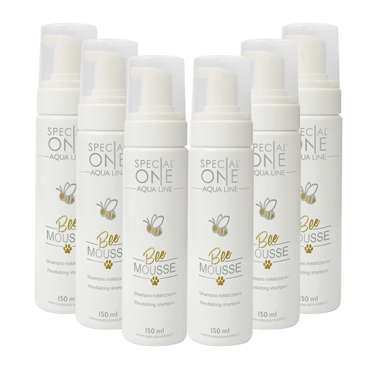 Dog Bee Mousse Shampoo box of 6 150 ml by Special One