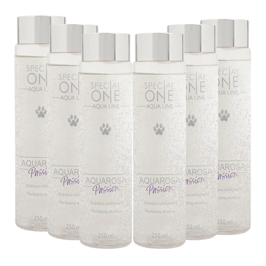 Pet Aquarosa Passion Shampoo Box of 6 250 ml by Special One