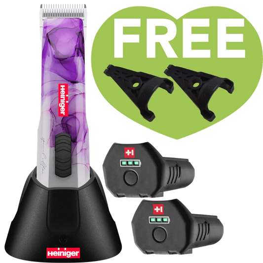 Opal Special Edition Cordless Clipper 2 Batteries with Free Grip by Heiniger